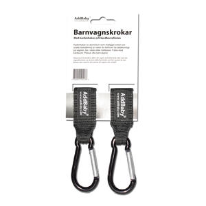VARUMÄRKEN - AddBaby© - Barnvagnskrokar 5-pack
